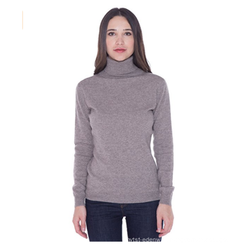 PK18A44HX 100% Cashmere Turtleneck camisola pulôver para mulheres